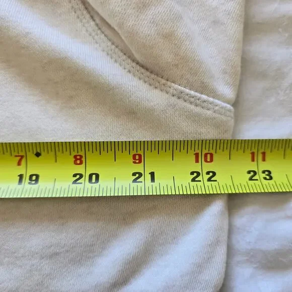 Nike NSW DNA Stacked Rainbow Swoosh Cropped Hoodie Gray White Womens M - Picture 6 of 7